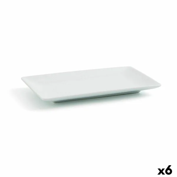Nazis Quid Gastro Fun Mazs Balts Keramika 16,5 x 9,5 x 2 cm (6 gb.) (Pack 6x)