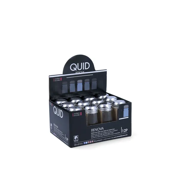 Suola-astia Quid Renova 75 ml Läpinäkyvä Lasi 4,5 x 4,5 x 9 cm (12 osaa) (Pack 12x)
