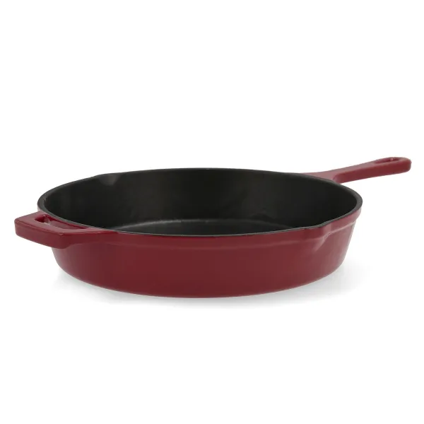 Teflona panna Bidasoa Fierro Čuguns Sarkans (26 cm)