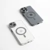 Moshi iGlaze MagSafe - Case for iPhone 15 Plus (Meteorite Gray)