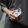 Moshi iGlaze MagSafe - Case for iPhone 15 Plus (Meteorite Gray)