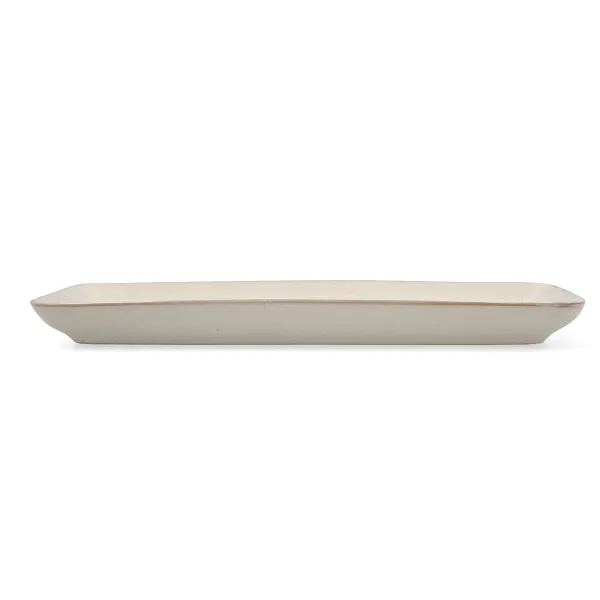 Serviravimo Lėkštė Bidasoa Ikonic Balta Keramikinis 28 x 14 cm (Pack 4x)
