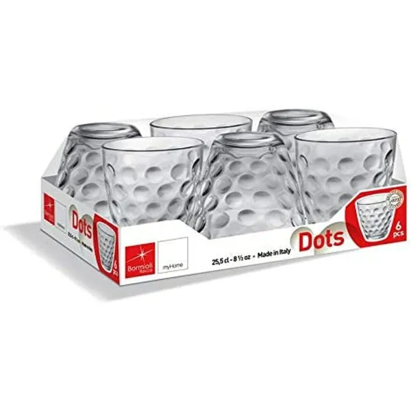 Stiklinių rinkinys Bormioli Rocco Dots stiklas 250 ml