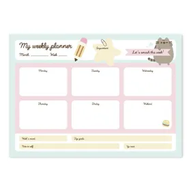 Pusheen - Weekly Planner from the Foodie Collection 54 A4 Pages