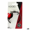 Viinilämpömittari Koala Bodega Kellot Musta Muovinen 7,5 x 7,5 cm (Pack 12x)
