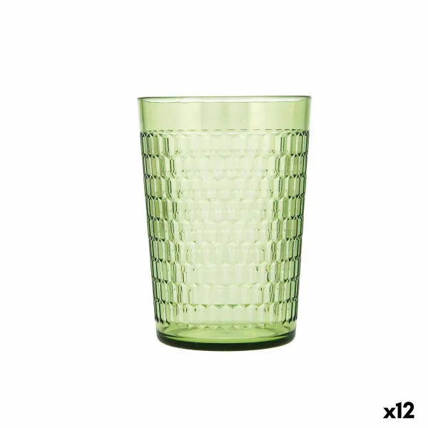 Стакан Quid Viba Зеленый Пластик 450 ml (12 штук) (Pack 12x)