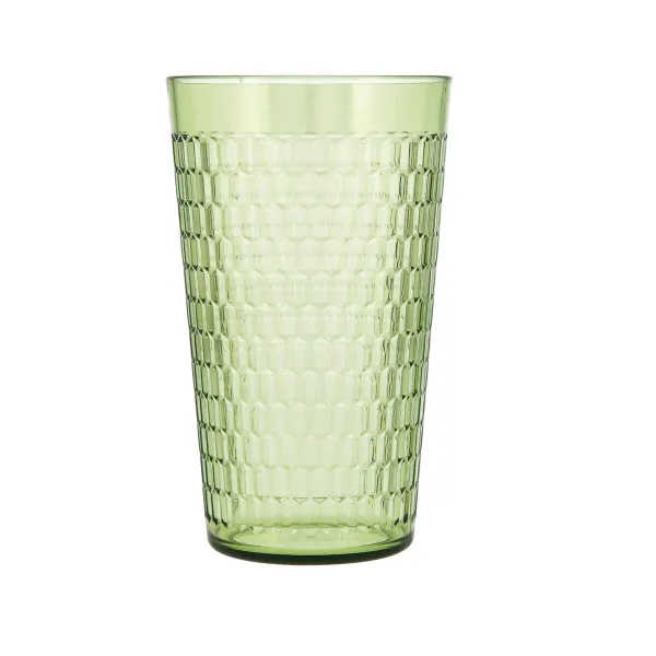 Stikls Quid Viba Zaļš Plastmasa 650 ml (12 gb.) (Pack 12x)