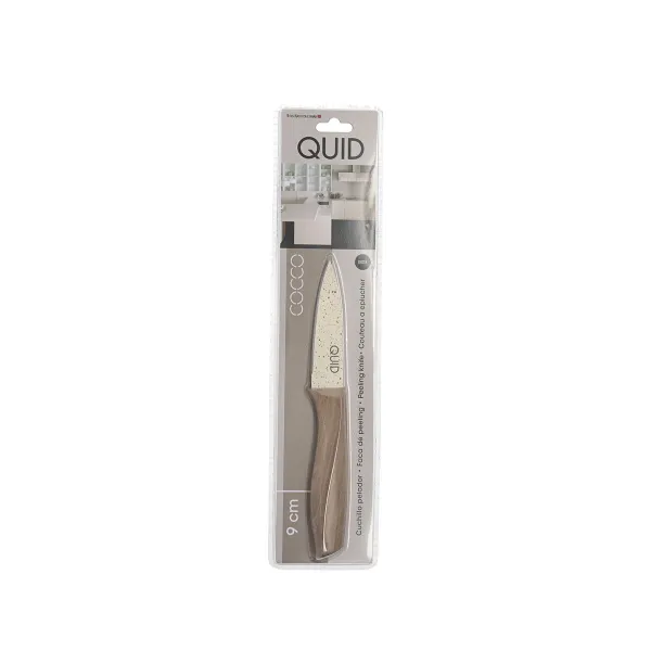 Kuorimaveitsi Quid Cocco Ruskea Metalli 9 cm (Pack 12x)