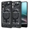 Spigen Ultra Hybrid Mag MagSafe - Case for Samsung Galaxy S25 Edge (Zero One Black)