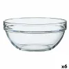 Salotų Dubuo Luminarc Skaidrus stiklas (23 x 11 cm) (6 vnt.)