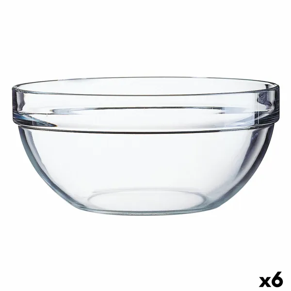 Салатница Luminarc Прозрачный Cтекло (20 cm) (6 штук)