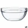 Salotų Dubuo Luminarc Skaidrus stiklas (Ø 26 cm) (6 vnt.)
