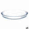 Kakkuvuoka Pyrex Classic Vidrio Läpinäkyvä Lasi Tasapinta Pyöreä 31 x 31 x 4 cm 6 osaa