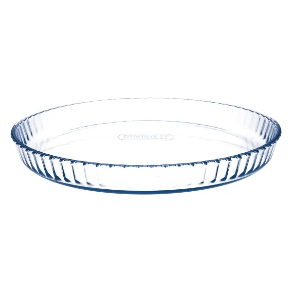 Kakkuvuoka Pyrex Classic Vidrio Läpinäkyvä Lasi Tasapinta Pyöreä 31 x 31 x 4 cm 6 osaa