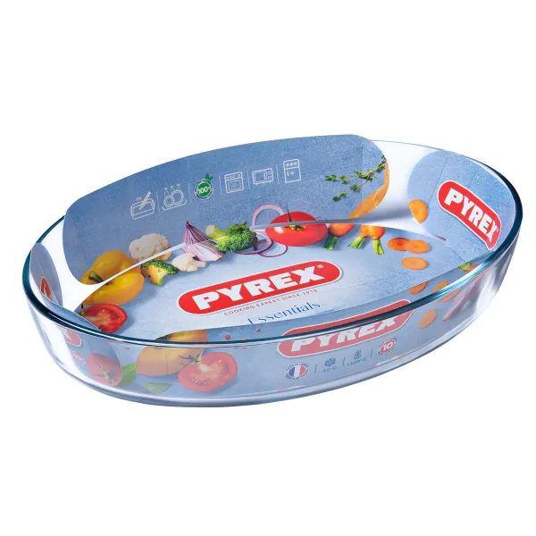 Форма для выпечки Pyrex Classic Vidrio Прозрачный Cтекло овальная 35 x 24 x 7 cm (6 штук)