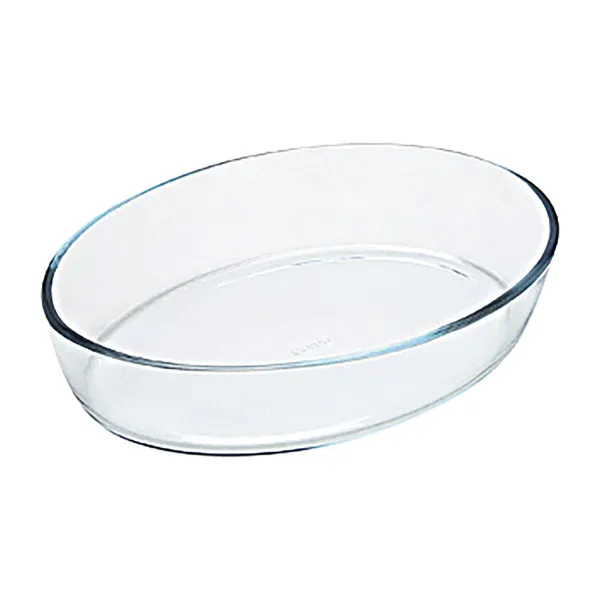 Orkaitės Indas Pyrex Classic Vidrio Skaidrus stiklas ovalus 40 x 28 x 7 cm (4 vnt.)