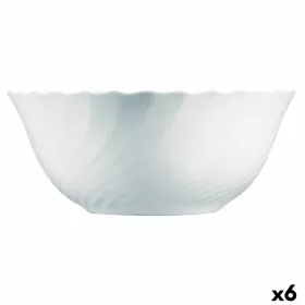 Салатница Luminarc Trianon Белый Cтекло (24 cm) (6 штук)