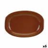 Vuoka Raimundo Barro Profesional Poltettu savi Ruskea 6 osaa 36 x 25 cm