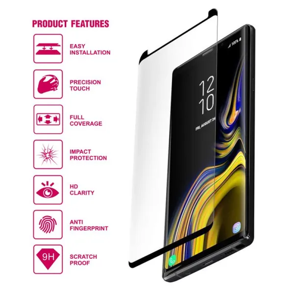 Crong Edge Glass 4D Full Glue - Tempered glass for the entire Huawei Mate 10 screen
