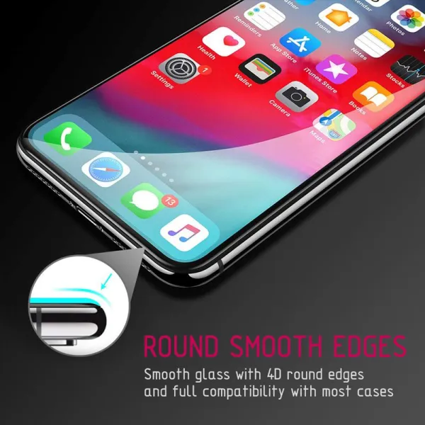Crong Edge Glass 4D Full Glue - Tempered glass for the entire Huawei Mate 10 screen