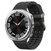 Spigen Bezel Tune Pro Pilot - Case / Protective Bezel for Samsung Galaxy Watch 8 44 mm (Silver)