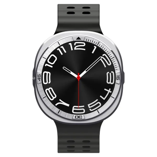Spigen Bezel Tune Pro Pilot - Case / Protective Bezel for Samsung Galaxy Watch 8 44 mm (Silver)