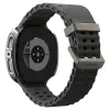 Spigen Bezel Tune Pro Pilot - Case / Protective Bezel for Samsung Galaxy Watch 8 44 mm (Silver)