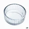 Kūkas Veidne Pyrex Classic Vidrio Caurspīdīgs Stikls 10 x 10 x 5 cm Apaļš (12 gb.)