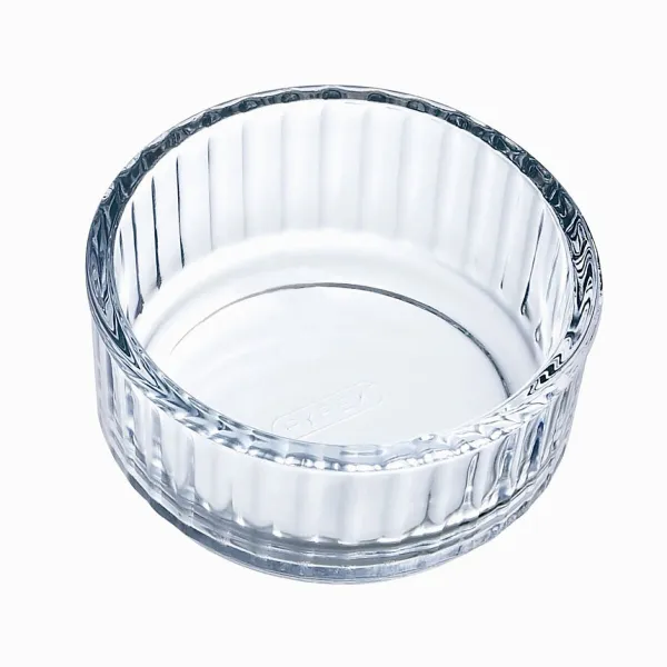 Форма для флана Pyrex Classic Vidrio Прозрачный Cтекло 10 x 10 x 5 cm Круглый (12 штук)