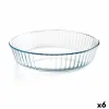 Orkaitė forma Ô Cuisine Apskritas 26 x 26 x 5,9 cm Skaidrus (6 vnt.)