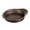 Форма для выпечки Pyrex Asimetria Чёрный Металл Круглый Ø 26 cm 6 штук