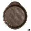Форма для выпечки Pyrex Asimetria Круглый Чёрный Простой 27 x 4 cm (6 штук)
