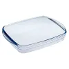 Suorakulmainen muotti Ô Cuisine Ocuisine Vidrio Läpinäkyvä Lasi 23 x 15 x 5 cm Suorakulmainen (6 osaa)