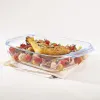 Orkaitės Indas Pyrex Irresistible Skaidrus stiklas Stačiakampis 35 x 23,1 x 6,5 cm (6 vnt.)