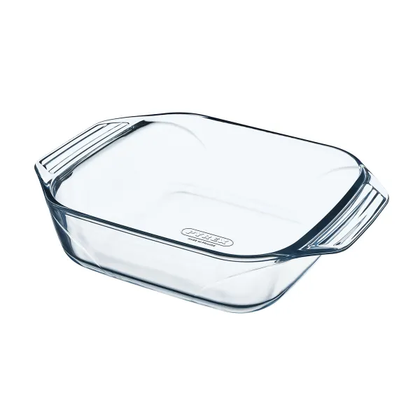Serviravimo Lėkštė Pyrex Irresistible Kvadratai Skaidrus stiklas 6 vnt. 29,2 x 22,7 x 6,8 cm