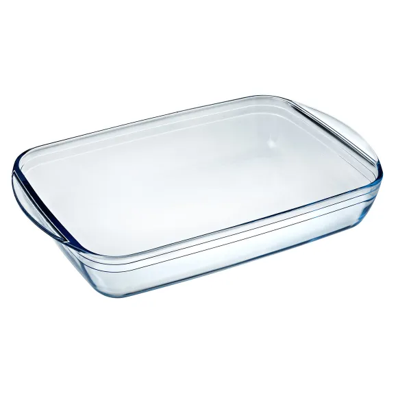 Поднос Pyrex Classic 4,6 L 40,3 x 26,3 x 7,3 cm Прозрачный Cтекло (6 штук)