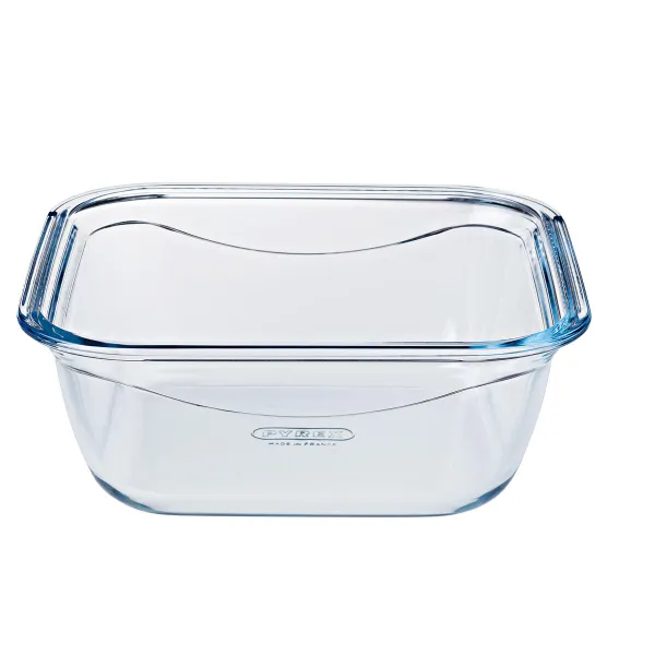 Hermētiska Pusdienu Kastīte Pyrex Cook & Go 16,7 x 16,7 x 7 cm Zils 850 ml Stikls (6 gb.)