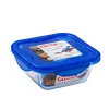 Герметичная коробочка для завтрака Pyrex Cook & Go 16,7 x 16,7 x 7 cm Синий 850 ml Cтекло (6 штук)