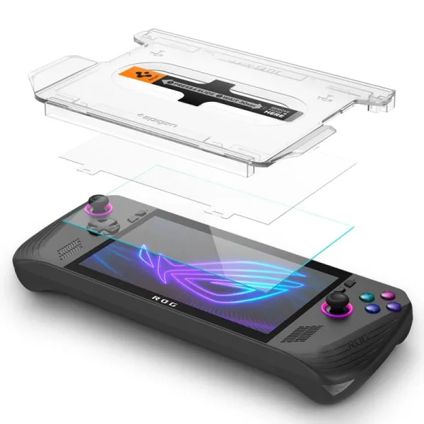 Spigen GLAS.TR EZ FIT 2-Pack - Tempered Glass for ASUS ROG Ally X (2 pcs)