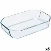 Uunivuoka Pyrex Inspiration Läpinäkyvä Lasi Suorakulmainen 30 x 20 x 6,45 cm (5 osaa)