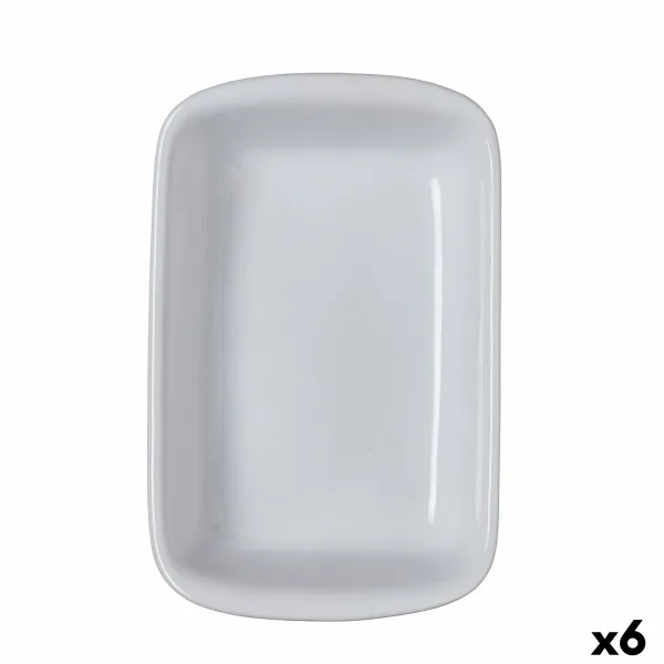 Uunivuoka Pyrex Supreme Valkoinen Keraminen Suorakulmainen 30,2 x 20 x 7,4 cm (6 osaa)