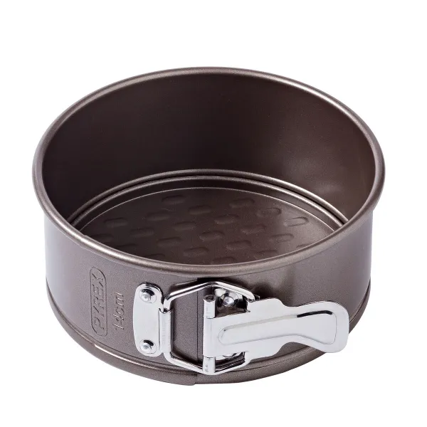 Springform keptuvė Pyrex Asimetria Apskritas Juoda Metalinis Ø 14 cm (6 vnt.)