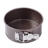 Irtopohjavuoka Pyrex Asimetria Pyöreä Musta Metalli Ø 14 cm (6 osaa)