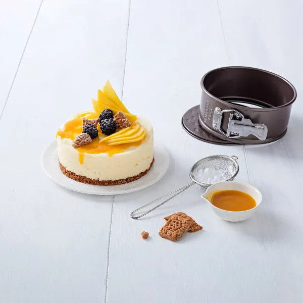 Съемная форма Pyrex Asimetria Круглый Чёрный Металл Ø 14 cm (6 штук)