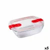Hermētiska Pusdienu Kastīte Pyrex Cook&heat 1,1 L 24 x 15,5 x 7 cm Caurspīdīgs Stikls (5 gb.)