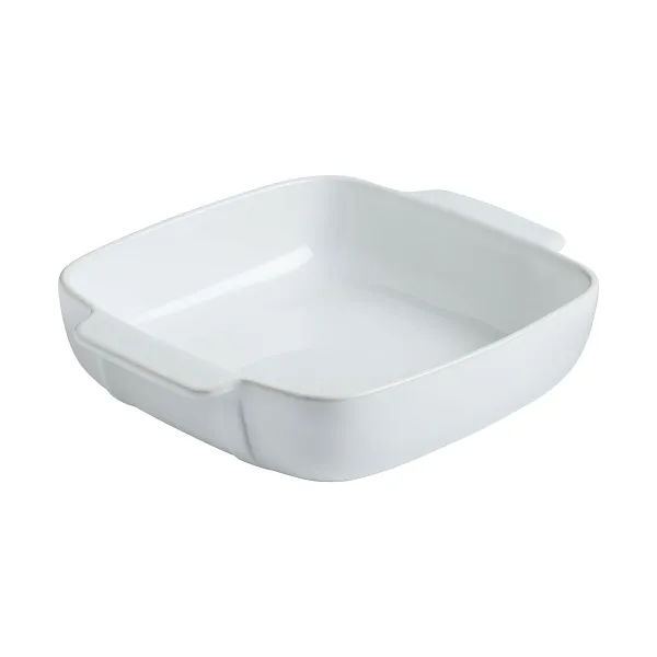 Krāsns Trauks Pyrex Signature Balts Keramika Kvadrāta 29 x 24 x 7 cm (6 gb.)