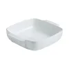 Oven Dish Pyrex Signature White Ceramic Squared 29 x 24 x 7 cm (6 Units)