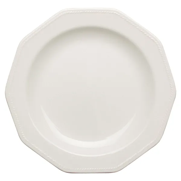 Litteä Lautanen Churchill Artic White Valkoinen Keraminen Indai Ø 27 cm (6 osaa)