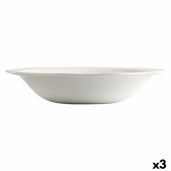 Salotų Dubuo Churchill Artic Keramikinis Balta Indai (Ø 27,5 cm) (3 vnt.)