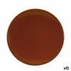 Tray Raimundo Barro Profesional Brown Ceramic Baked clay Ø 22 cm Refractor (12 Units)